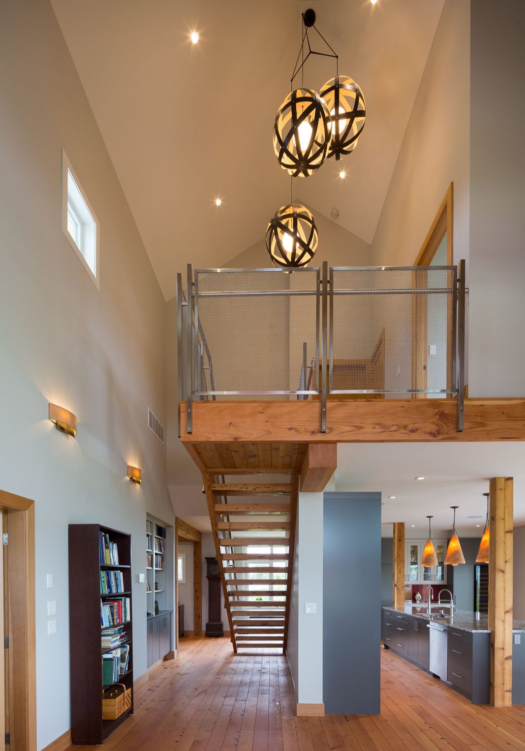 Lentel Construction Westham Island Timber Frame Home